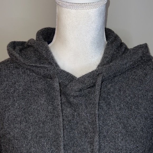 Patagonia Mens Gray Recycled Cashmere Sweater Hoodie Size L - Picture 2 of 13